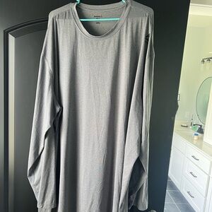 Reebok 5xlt lightweight long sleeve grey
